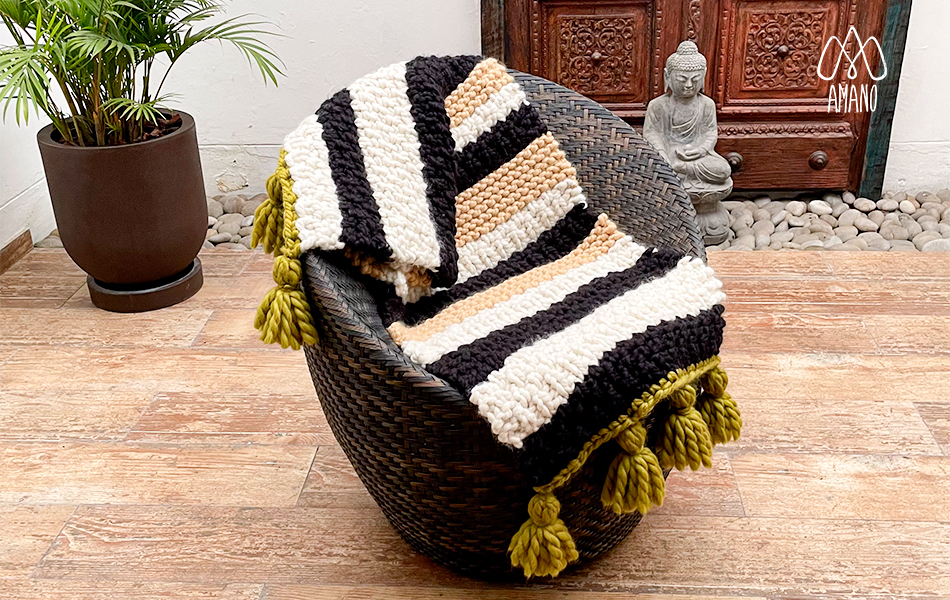 manta a crochet